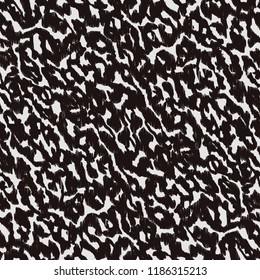 Seamless vector abstract animal print background. Monochrome.