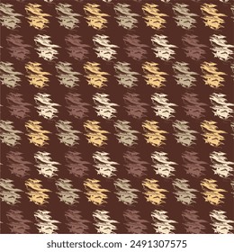 Patrón de Fondo de pantalla de impresión abstracta de fondo de Vector sin costura con manchas retro vintage para textil, paquete, papel, etc
