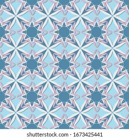 Seamless vector abstract background. Decorative geometric shapes. Can be used for wallpapers, fill images, web page, background, surface