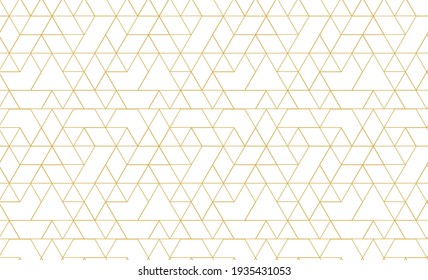 Seamless vector abstract background with geometric shapes for ceramic tile, fabric, printing, carpet, packaging, textile design