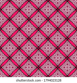 Seamless vector abstract background. Pattern of abstract decorative shapes. Can be used for wallpaper, image fill, web page, background, surface.