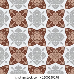 Seamless vector abstract background. Pattern of abstract decorative shapes. Can be used for wallpaper, image fill, web page, background, surface.