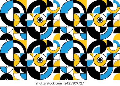 Seamless vector abstract background in pink color, geometric seamless pattern, tiling endless wallpaper with geometrical shapes structure.