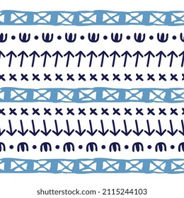 Seamless vector abstract decorative pattern
