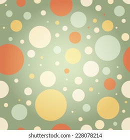 seamless vector abstract geometric dots pattern with removable lens effect