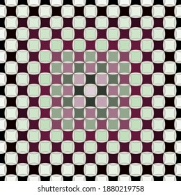 A Seamless  Vector Abstract Image Cherry   Beige Squares Arranged in A Gradient Order from A Light Center  Application in Design   Textiles Possible 