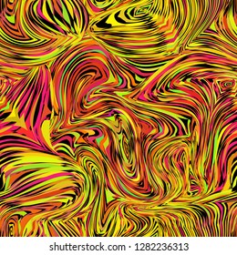 Seamless vector abstract marble pattern. Ebru art. Trendy textile, fabric, wrapping
