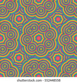Seamless vector abstract pattern
