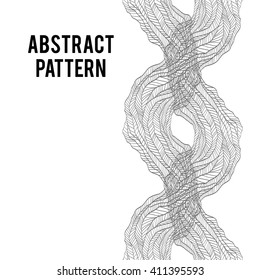 seamless vector abstract pattern. for coloring book.you can remove the inscription