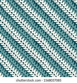 A seamless vector abstract pattern with diagonal knit like stripes. Surface print design. Great background for christmas, winter and diy themed projects.