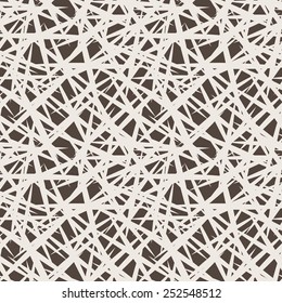 Seamless vector abstract pattern of spiked elements randomly scattered on background