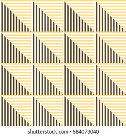 Seamless vector abstract pattern. symmetrical geometric repeating background with decorative rhombus, triangles. Simle graphic design for web backgrounds, wallpaper, wrapping, surface, fabric.