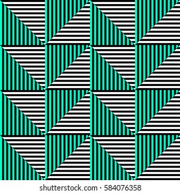 Seamless vector abstract pattern. symmetrical geometric repeating background with decorative rhombus, triangles. Simle graphic design for web backgrounds, wallpaper, wrapping, surface, fabric.