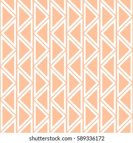 Seamless vector abstract pattern. symmetrical geometric repeating background with decorative triangles. Simle graphic design for web backgrounds, wallpaper, wrapping, surface, fabric