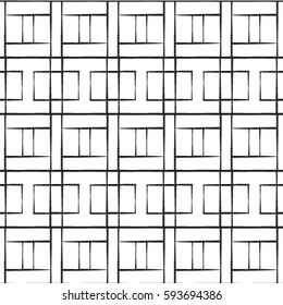 Seamless vector abstract pattern. symmetrical geometric repeating background with decorative rhombus. Simple graphic design for web backgrounds, wallpaper, wrapping, surface, fabric.