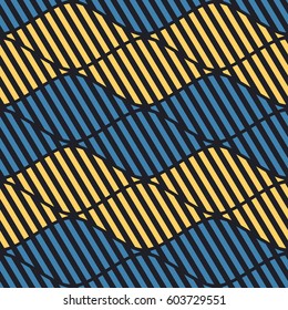 Seamless vector abstract pattern. symmetrical geometric repeating background with decorative rhombus. Simle graphic design for web backgrounds, wrapping, surface, fabric