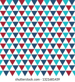 Seamless vector abstract triangle pattern texture wallpaper background