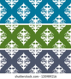 Seamless vector abstract vintage pattern. Colorful texture. Abstract set, collection.