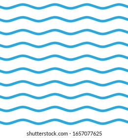 Seamless Vector Abstract Wave Pattern