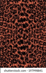 Seamless vector animal print pattern