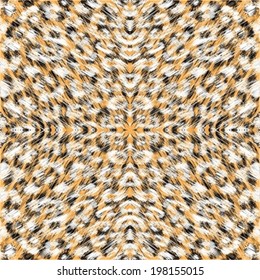 Seamless vector animal print pattern