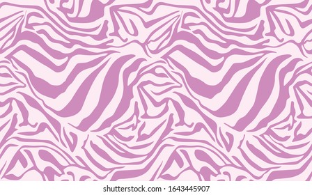 Fondo de Piel Animal Vector sin Perforación. Impresión animal, plantilla de fácil repetición en color claro.