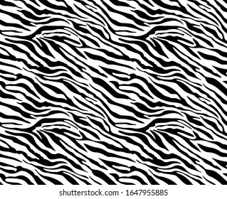 Seamless Vector Animal Skin Background. Animal print, Monochrome repeatable ready template.