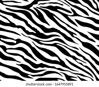 Seamless Vector Animal Skin Background. Animal print, Monochrome repeatable ready template.