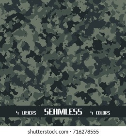 seamless vector army camouflage