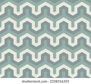 Nahtlose Vektorgrafik-Déco geometrisches Muster für Umhüllung, Stoff, Karten, Flyer, Poster, Tapete. Endlose Verzierung für Fliesen. Modernes luxuriöses Interieur. Pastellfarben-Vorlage für Design-Inneneinrichtung.