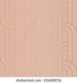 Seamless vector art deco pattern for surface design