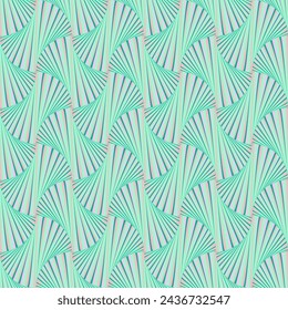 Seamless vector art deco pattern in nautical style, delicate mint pink shells in trendy colors. Designed for all surfaces and printing.



