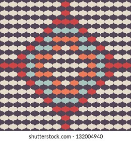 Seamless vector art geometric pattern background