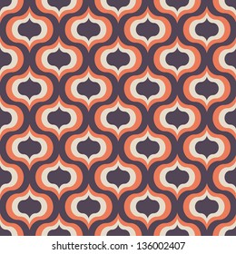 Seamless vector art geometric pattern background