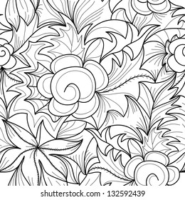 seamless vector art in a graffiti style
