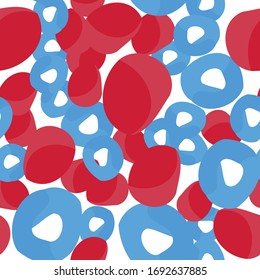 Textura de bebé vectorial sin inconvenientes. Impresión ligera Boho. Fondo artístico repetitivo para los niños. Patrón infantil vector sin fin. Impresora de carátula vectorial de color de símbolo.
