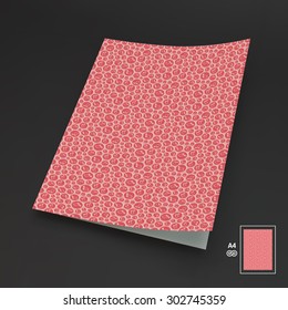 Seamless Vector Background. A4 Business Blank. Can Be Used For Advertising, Marketing, Presentation.