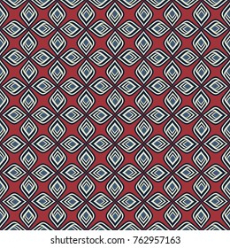 Seamless vector background of abstract flowers. Design elements Scrapbook. Can be used for wallpapers, picture fills, web page, background, surface