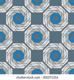 seamless vector background with abstract and geometric shapes for your design