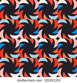 seamless vector background with abstract and geometric shapes for your design 