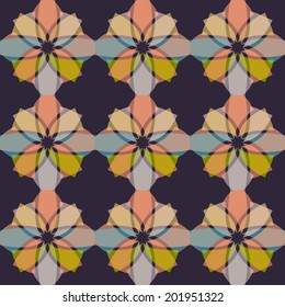 seamless vector background with abstract and geometric shapes for your design 