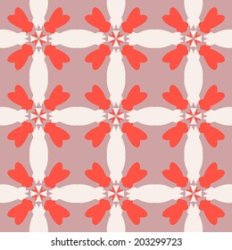 seamless vector background with abstract and geometric shapes for your design 