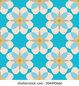 seamless vector background with abstract and geometric shapes for your design 