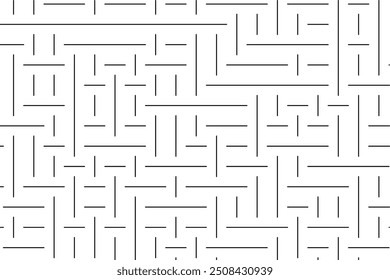 Seamless vector background. Abstract geometric pattern with simple straight lines.