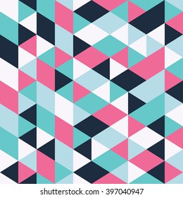 Seamless vector background with abstract geometric shapes. Print. Cloth design, wallpaper.