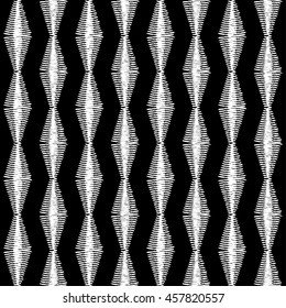Nahtloser Vektorhintergrund mit abstraktem geometrischem Muster. Drucken. Wiederholter Hintergrund. Stoffdesign, Tapete.
