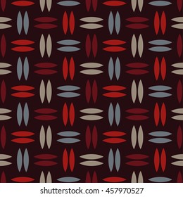 Seamless vector background with abstract geometric pattern. Print. Repeating background. Cloth design, wallpaper.