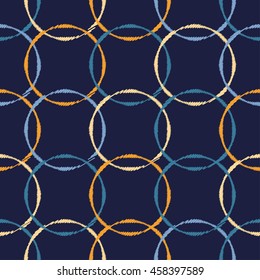 Seamless vector background with abstract geometric pattern. Print. Repeating background. Cloth design, wallpaper.