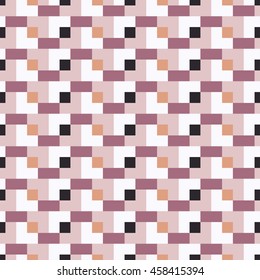 Seamless vector background with abstract geometric pattern. Print. Repeating background. Cloth design, wallpaper.