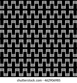 Seamless vector background with abstract geometric pattern. Print. Repeating background. Cloth design, wallpaper.